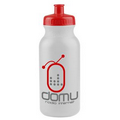 Omni 20 Oz. Bike Bottle (White or Frost )